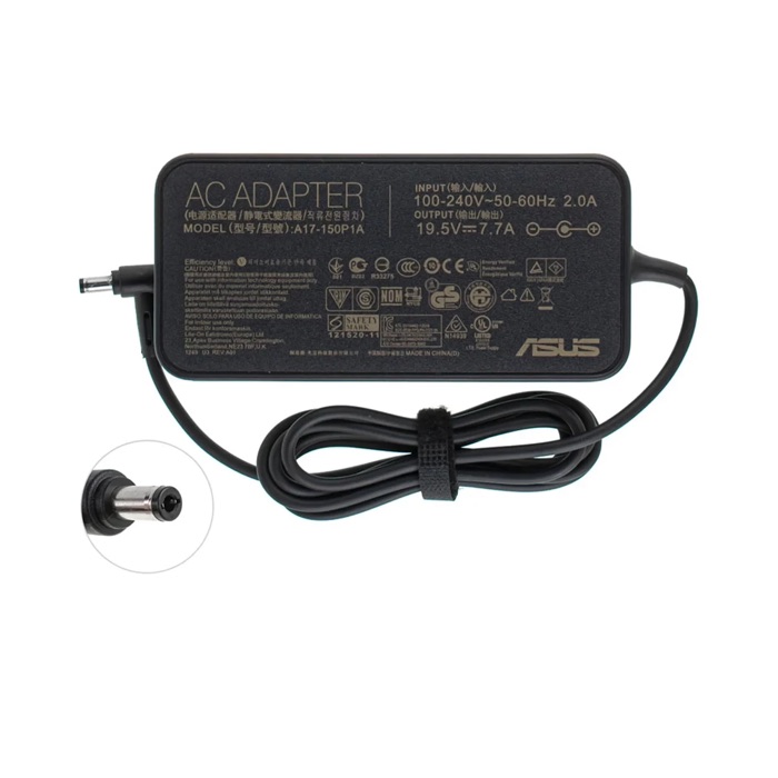 Блок питания ASUS 19V 7.7A · 150 Вт 5.5×2.5 мм