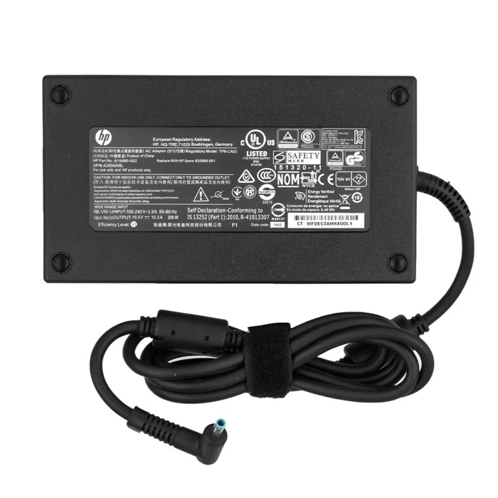 Блок питания HP 19.5V 10.3A · 200 Вт 4.5×3.0 мм