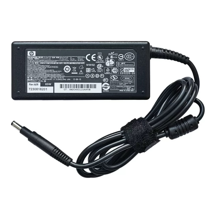 Блок питания HP 19.5V 3.33A · 65 Вт 4.8×1.7 мм