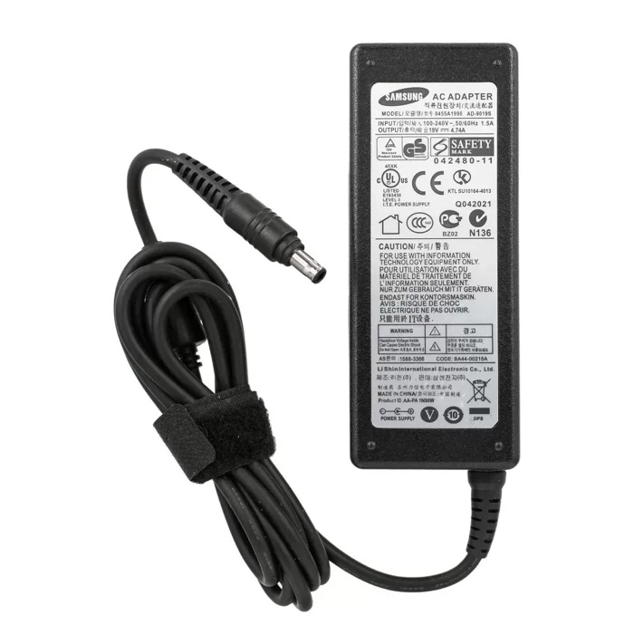 Зарядка Samsung 19V 3.16A 60W — блок питания для ноутбука